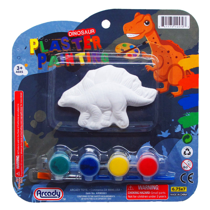 Kit de Pintura y Yeso Dinosaurios