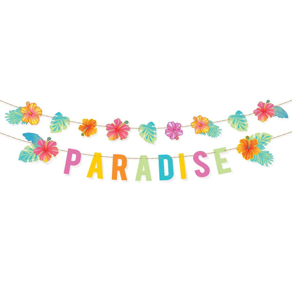 Tropical Banner “Paradise” 2pcs