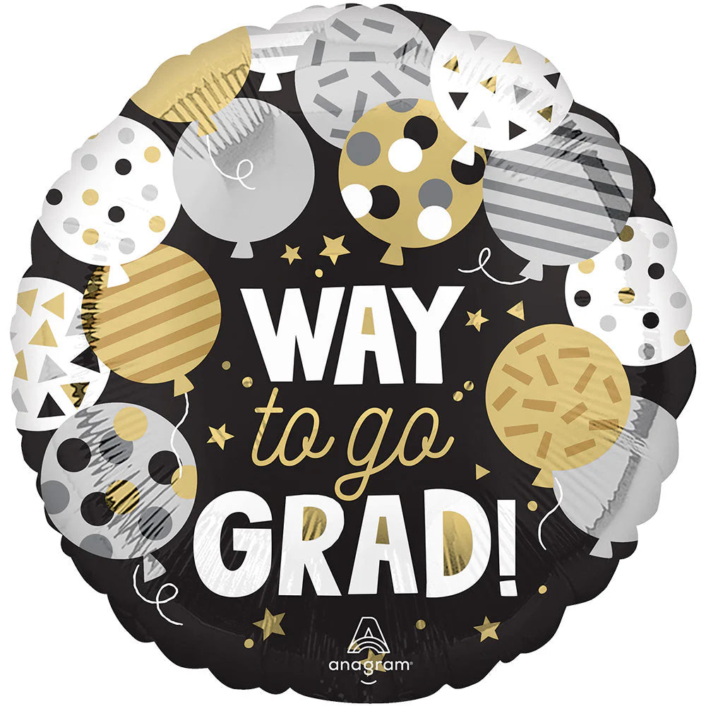 Globo Graduación “Way to go Grad!”