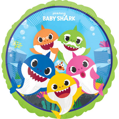 Baby Shark Foil Balloon 18”