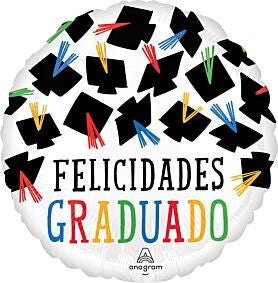 18” Felicidades Graduado Standard