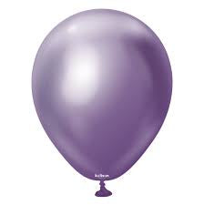 Kalisan 12” Mirror Violet Látex Balloon (50ct)