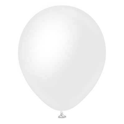 Gemar Balloon 12" White 50pcs
