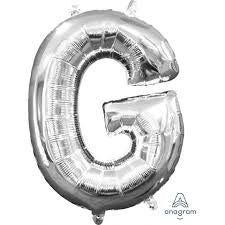 Globo Air Filled G Silver