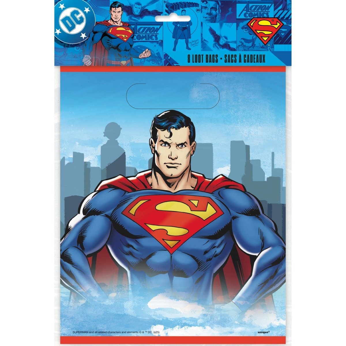 Superman Loot Bags (x8u)