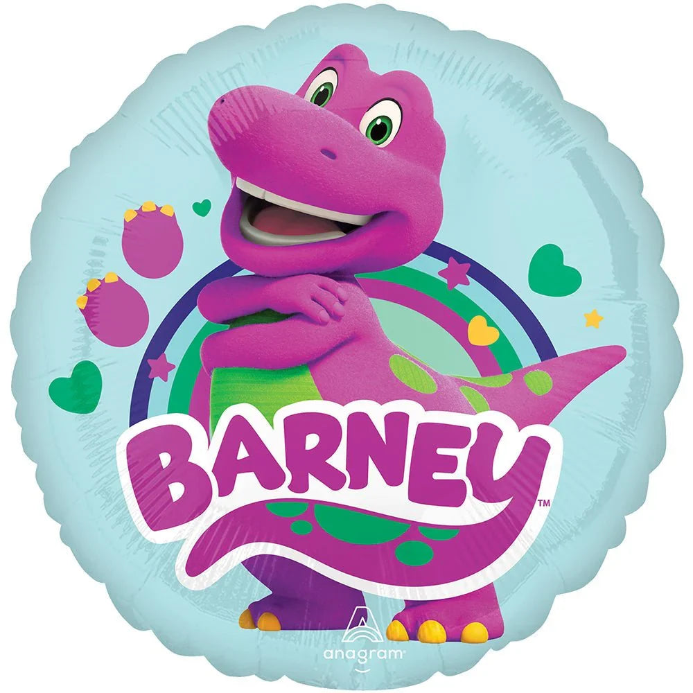 Barney 18” Foil Balloon (x1u)