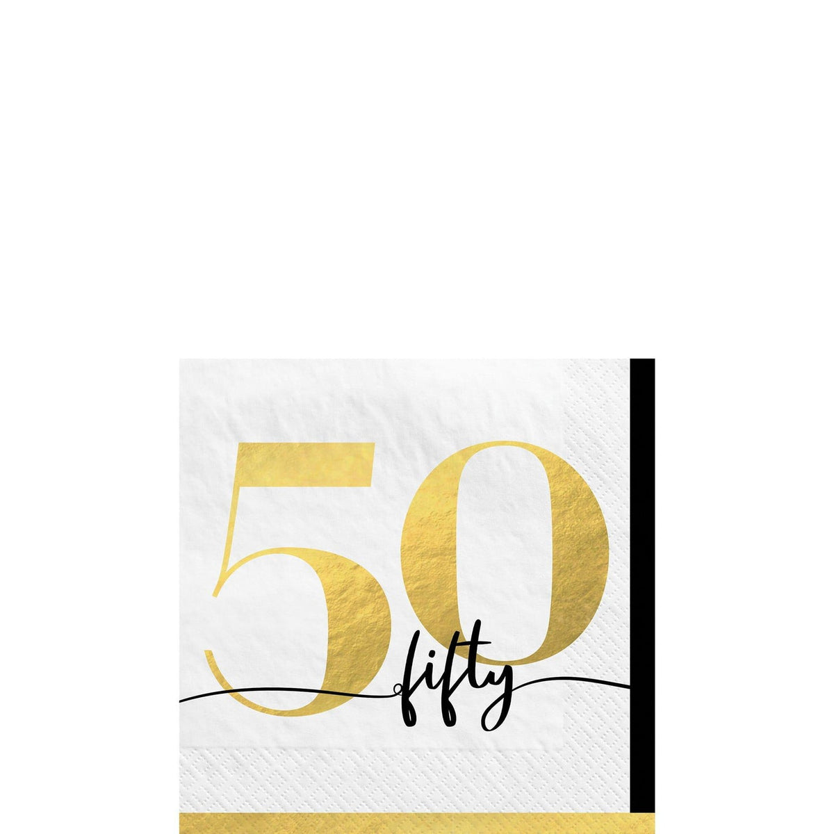 Party Of The Ages 50y Beverage Napkins (x16u)