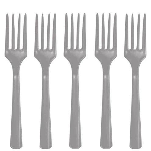 Forks/ Tenedores Silver (20u)