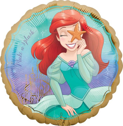 Disney Princess Ariel Mermaid Foil Balloon 17”