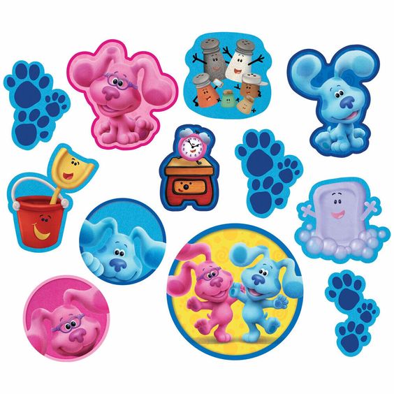 BLUES CLUES & YOU CUTOUTS