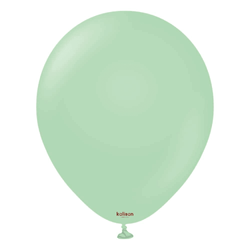 Kalisan Balloons 5” Macaron Green 50ct