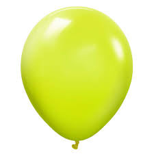Kalisan Balloons 5" Lime Green 50pc