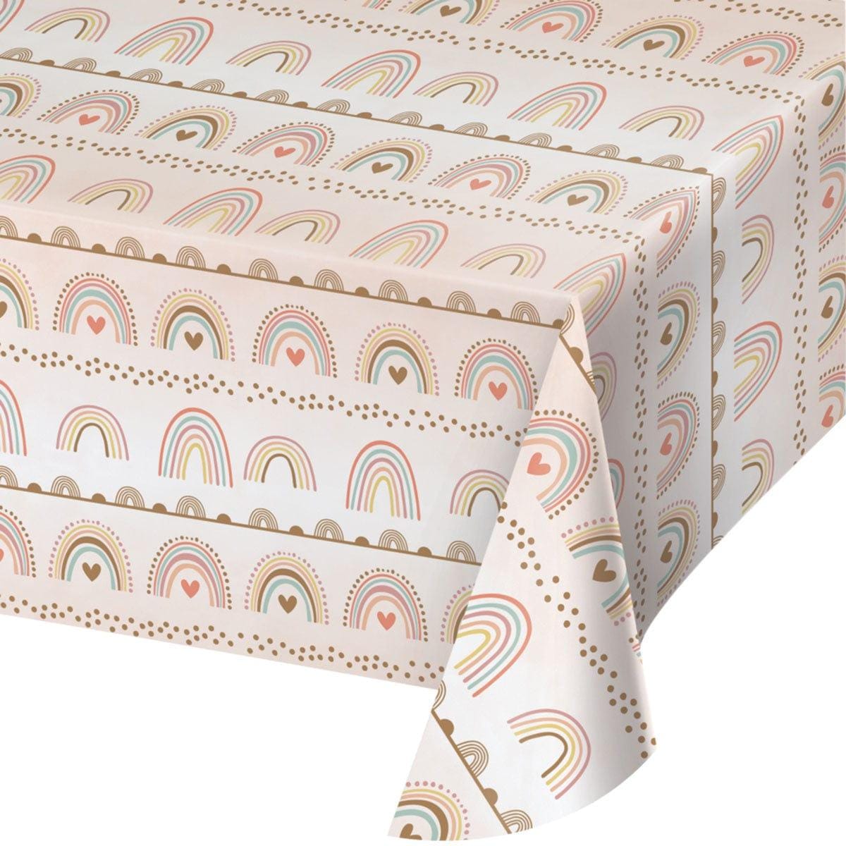 Boho Rainbow Mantel Papel (x1u)