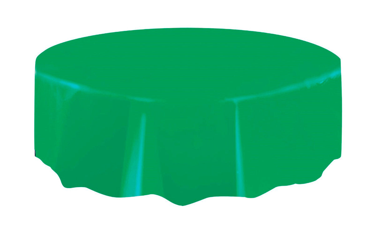 Emerald Green Round Tablecover