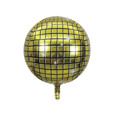 Disco Ball Foil Balloon 22” - Colores