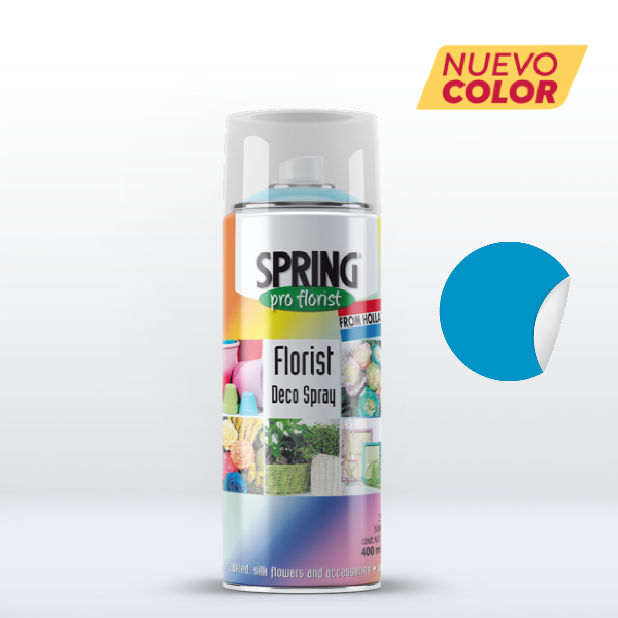 Spring Deco Spray Blue Larkspur (400ml)