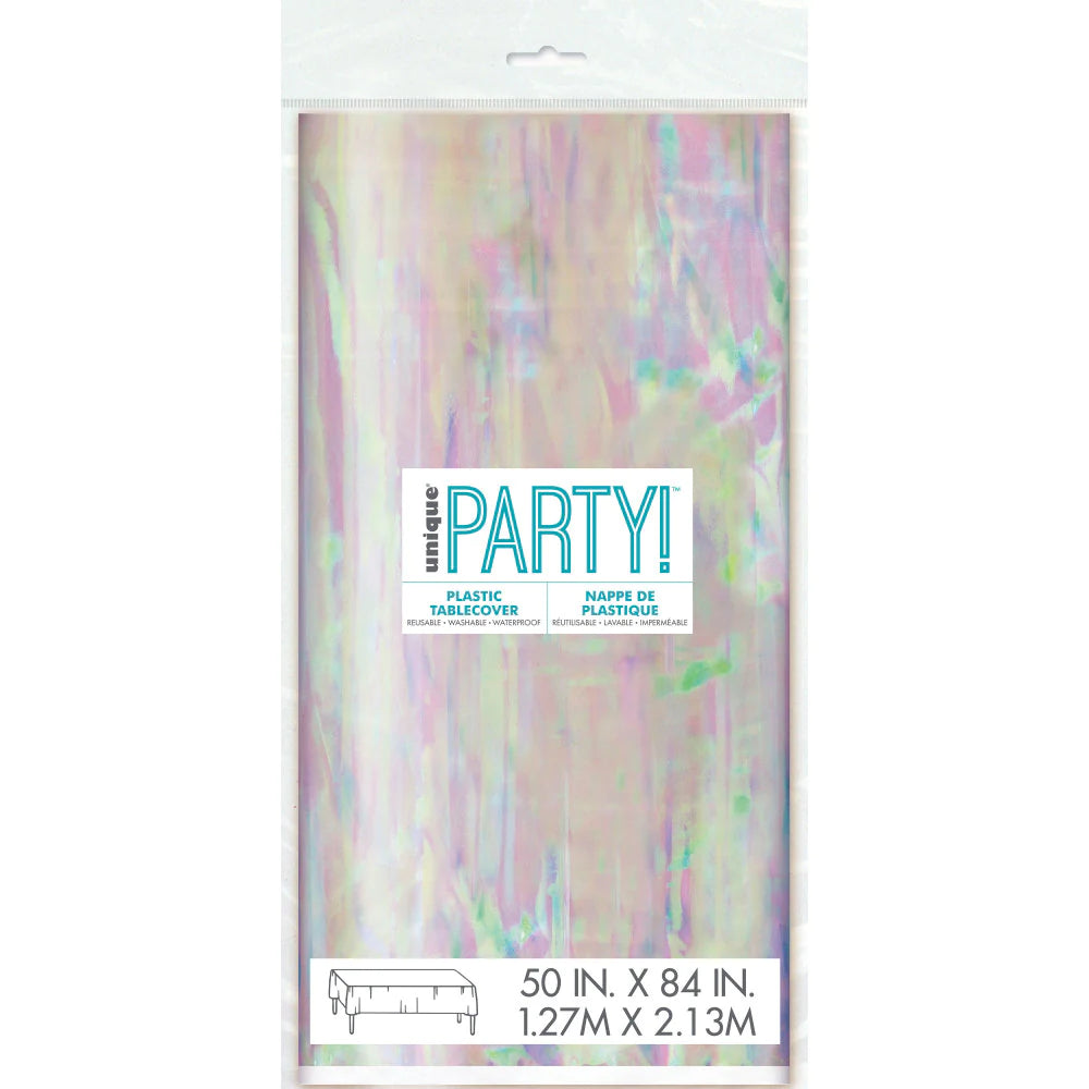 Tornasol Mantel Plastico Iridescent (x1u)
