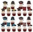 Cupcake Toppers 5pcs Congrats Grad