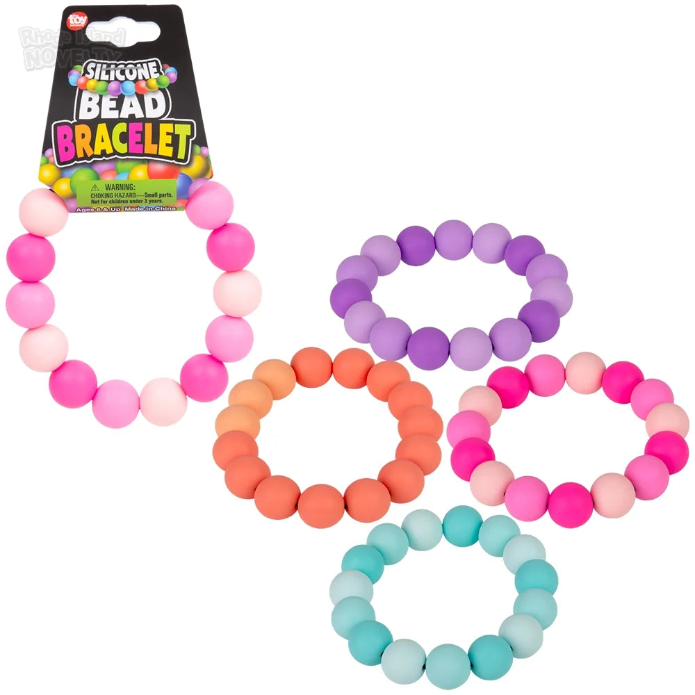 Silicone Bead Bracelet (x1u)