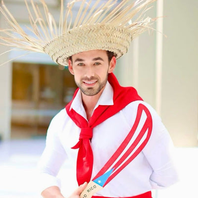 Pava / Sombrero Jibaro (x1u) Adultos