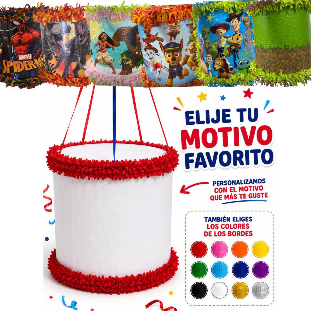 Piñata Tambor Personalizada