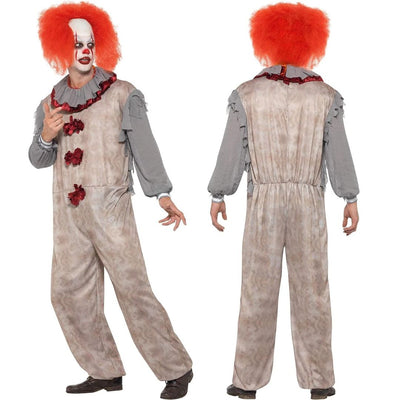 Vintage Killer Clown Adult Men Costume