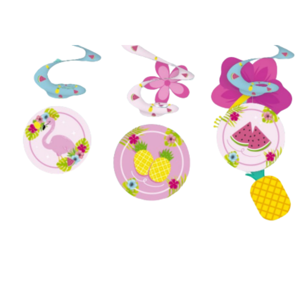 Espirales Decorativos Aloha (x3u)