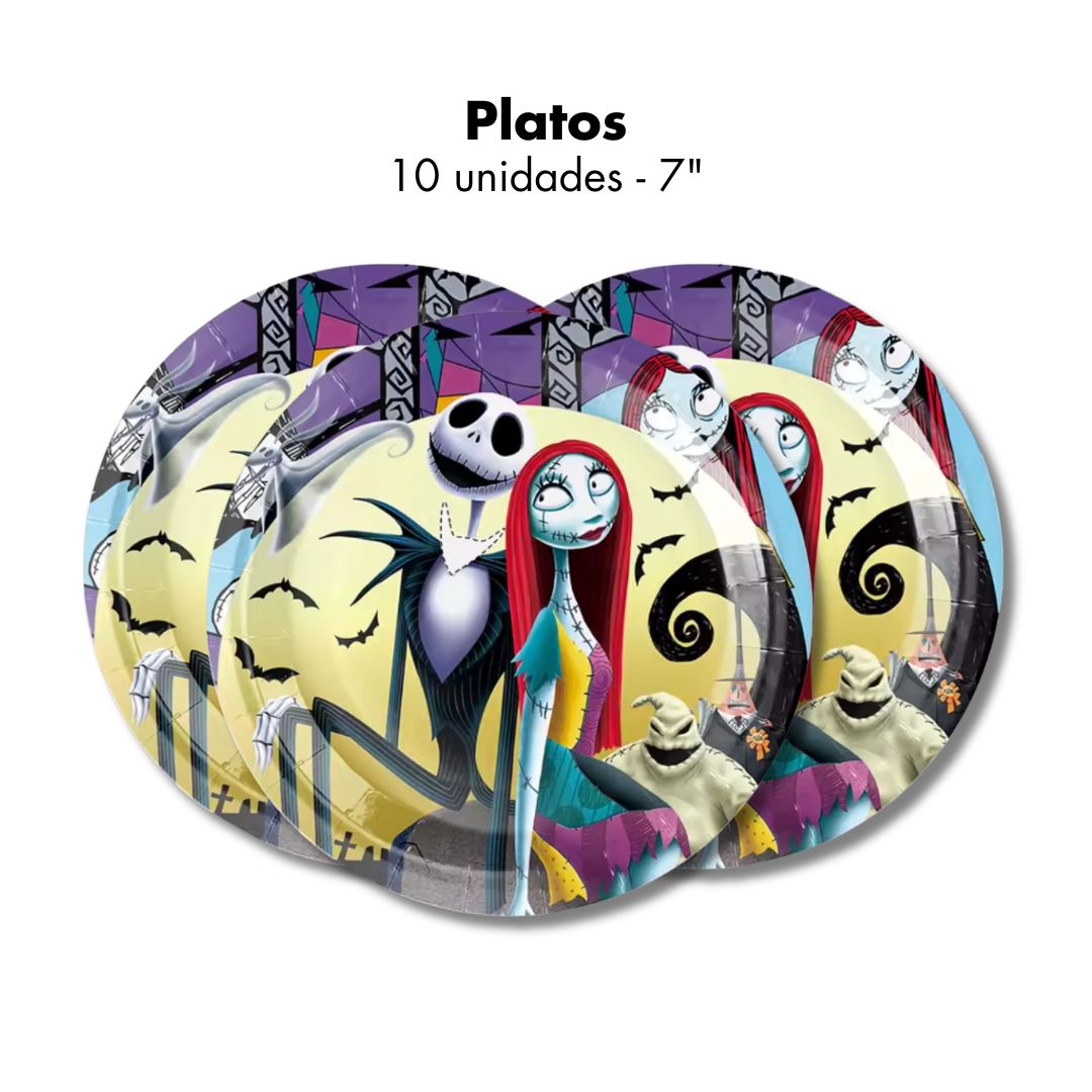 Platos Jack Nightmare before Christmas 7" (x10u)