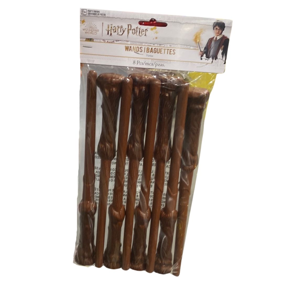 Harry Potter Hogwarts Party Wands (x8u)