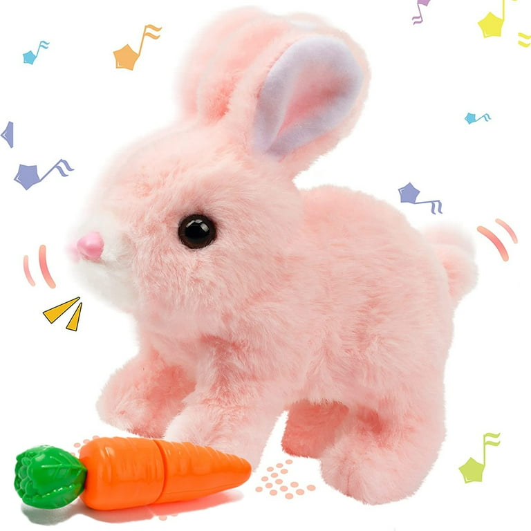 Conejito de Pascua de Peluche con Movimiento – 5"x6"