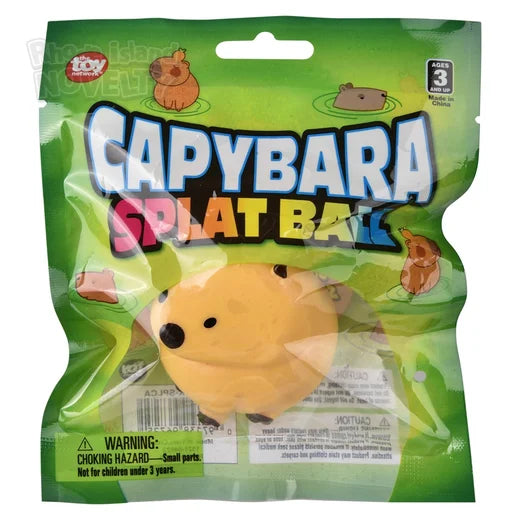 Capibara lanzable tipo "splat" (6.5 cm)(x1u)