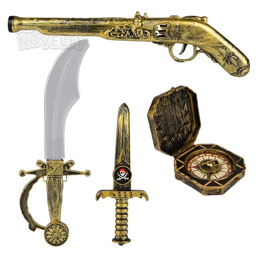 Set de pistolas de pirata – 5 piezas