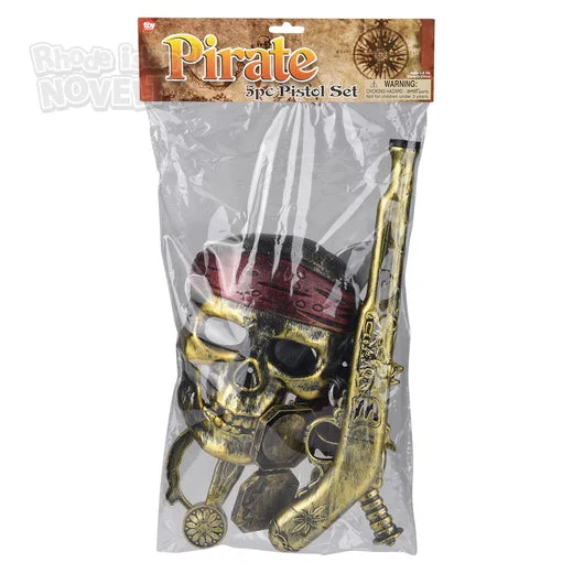 Set de pistolas de pirata – 5 piezas