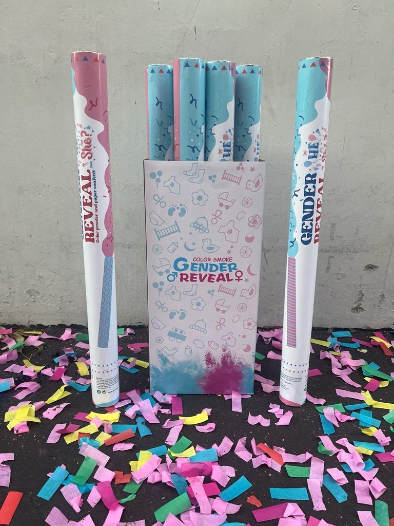 Popper Confetti + Powder Gender (x1u)