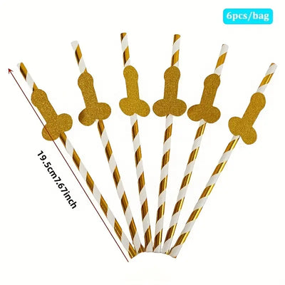 6 Uni Sorvetes desechable Dorado