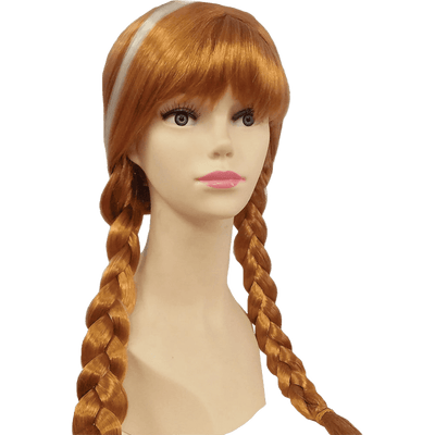 Kids Auburn Braided Wig