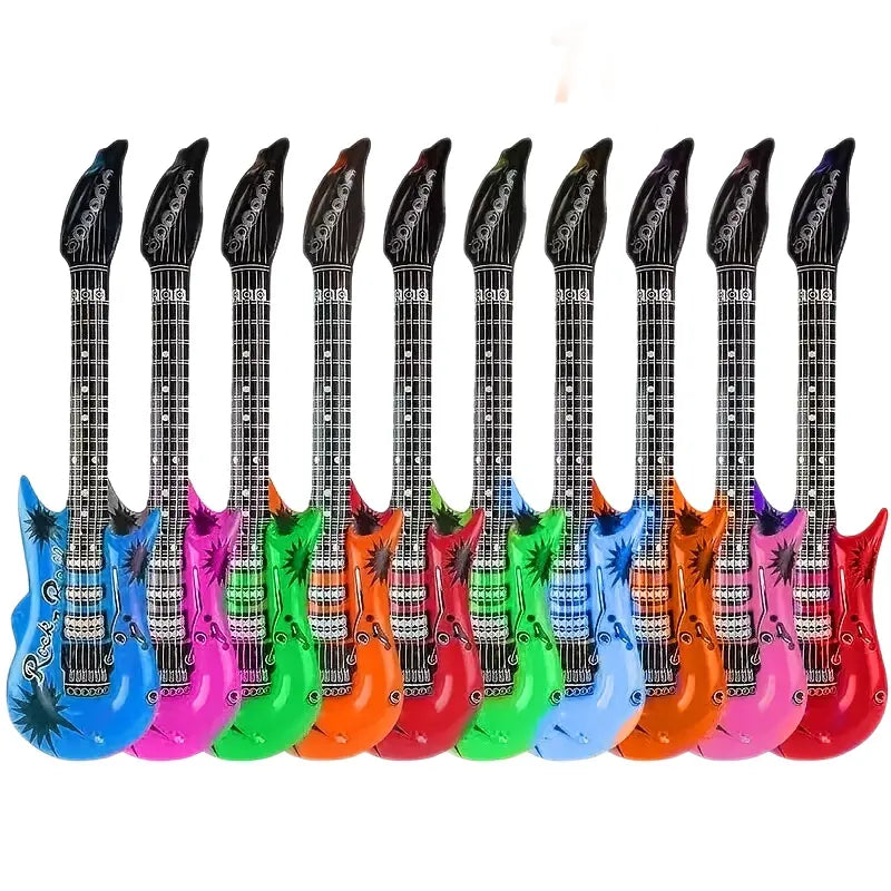 Guitarra Inflable Rock X Unidad