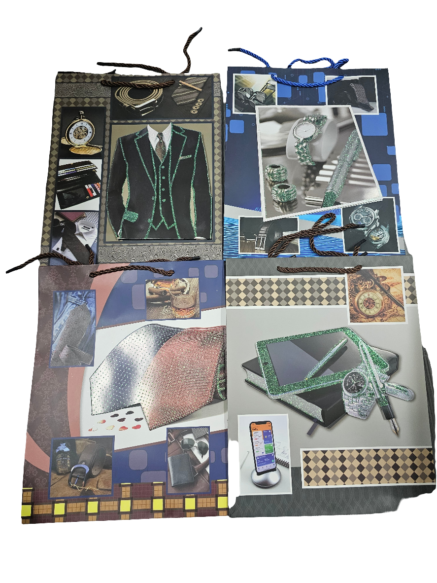 Bolsa de Ragalo para Caballeros (variedad de diseños)