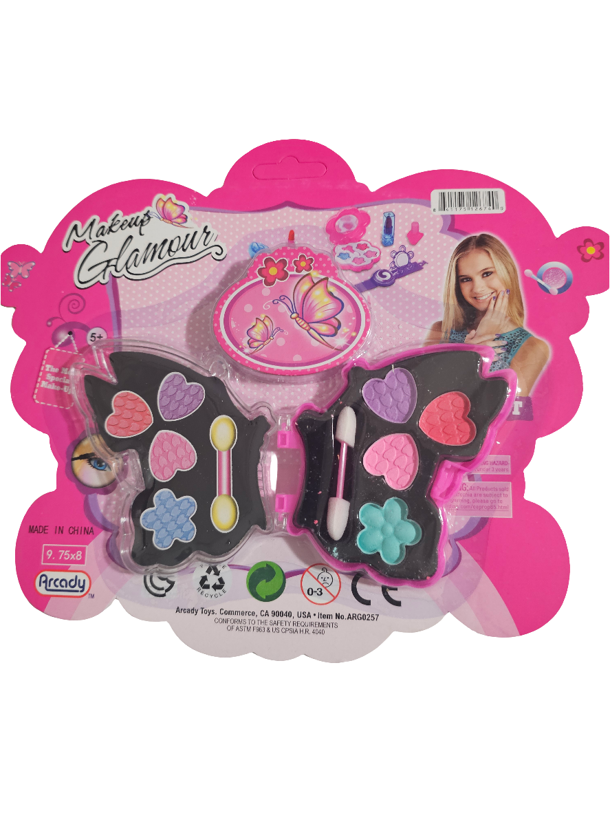 Juego de Cosméticos con estuche en Forma de mariposa