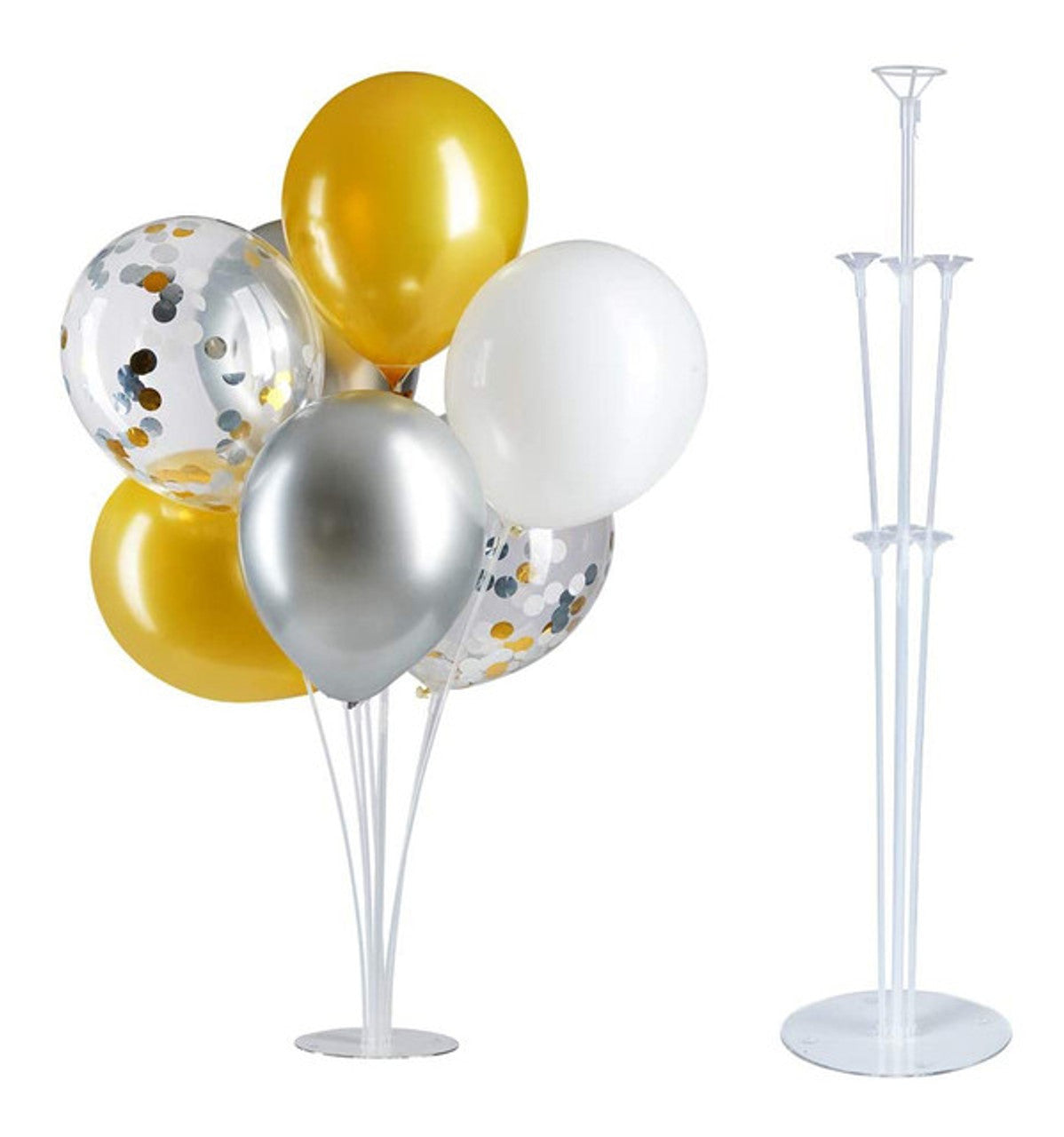 7 Balloons Cluster Stand