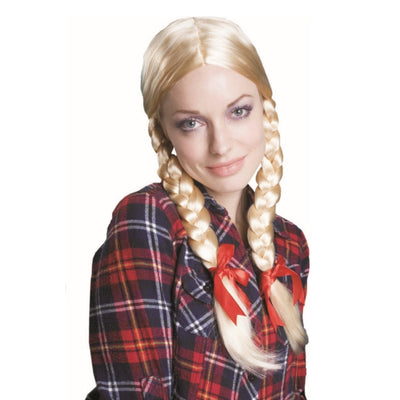 Blonde Braided Wig