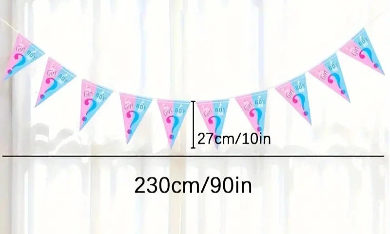 Gender Reveal Banner
