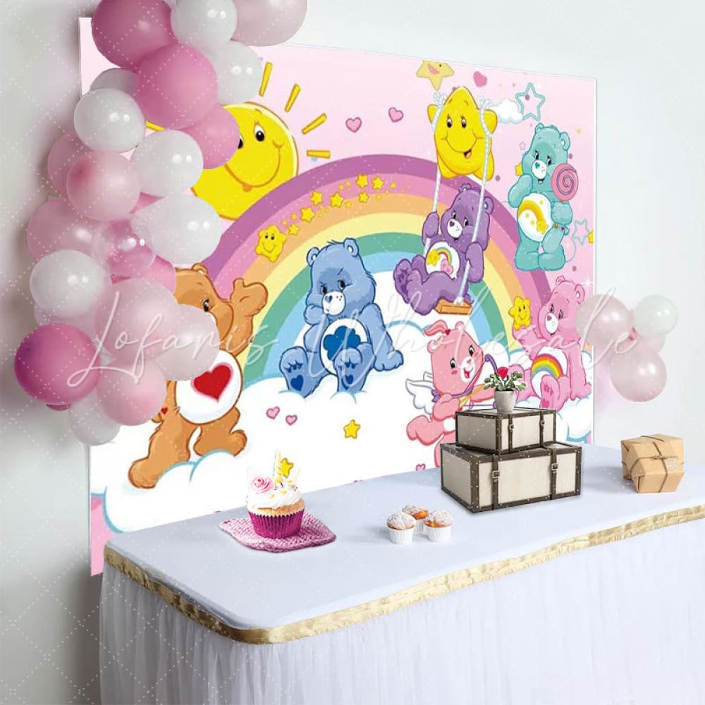 Care Bears Backdrop Party (x1u)