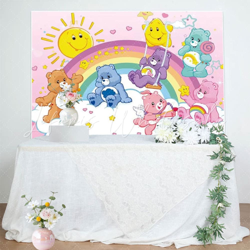 Care Bears Backdrop Party (x1u)