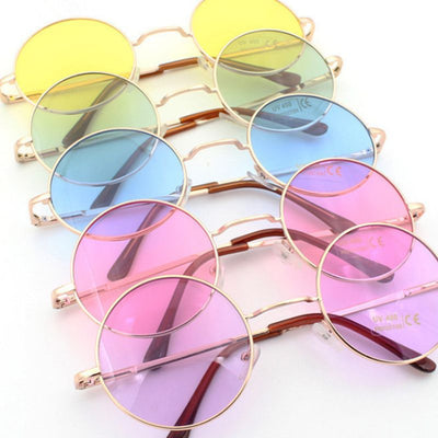 Gafas Hippies Colores Retro Vintage (x1u)