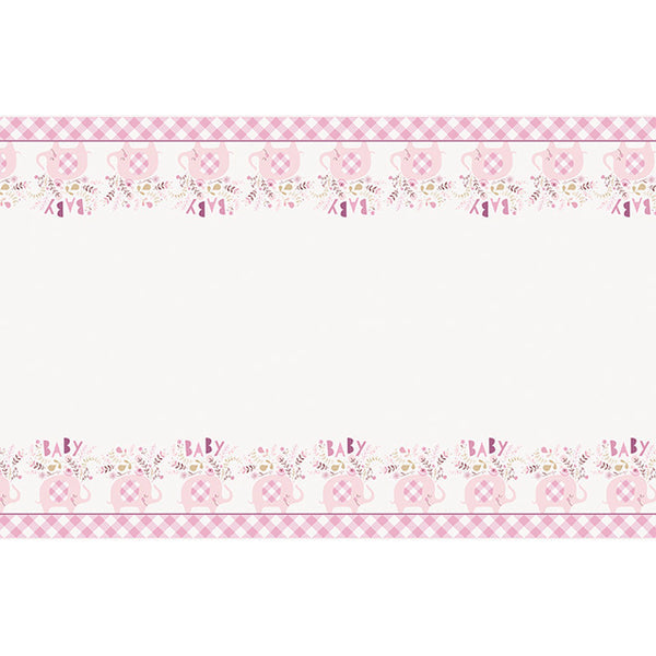Mantel Plástico Pink Elephant 54x84in (x1u)