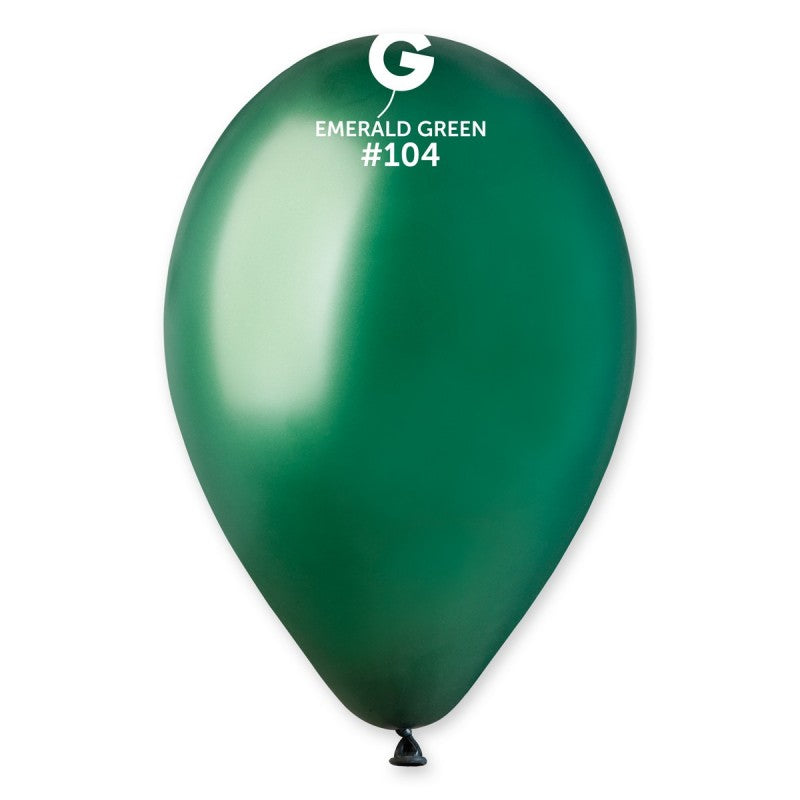 Gemar Balloon 12" Emarald Green 50pcs