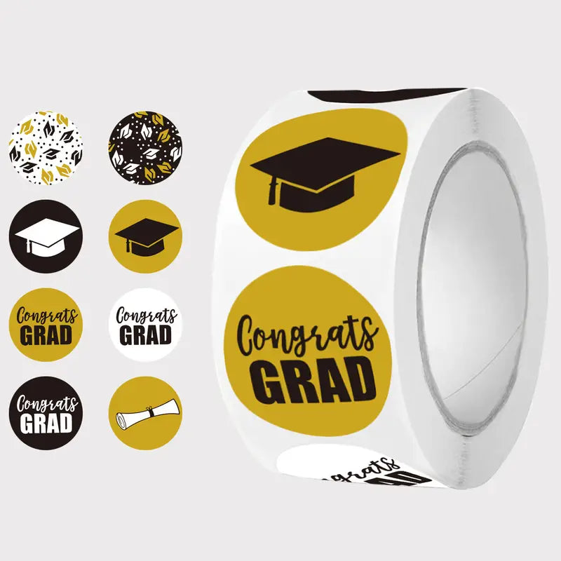 Thank You Sticker Rollo (500 unidades) - Todos los Modelos