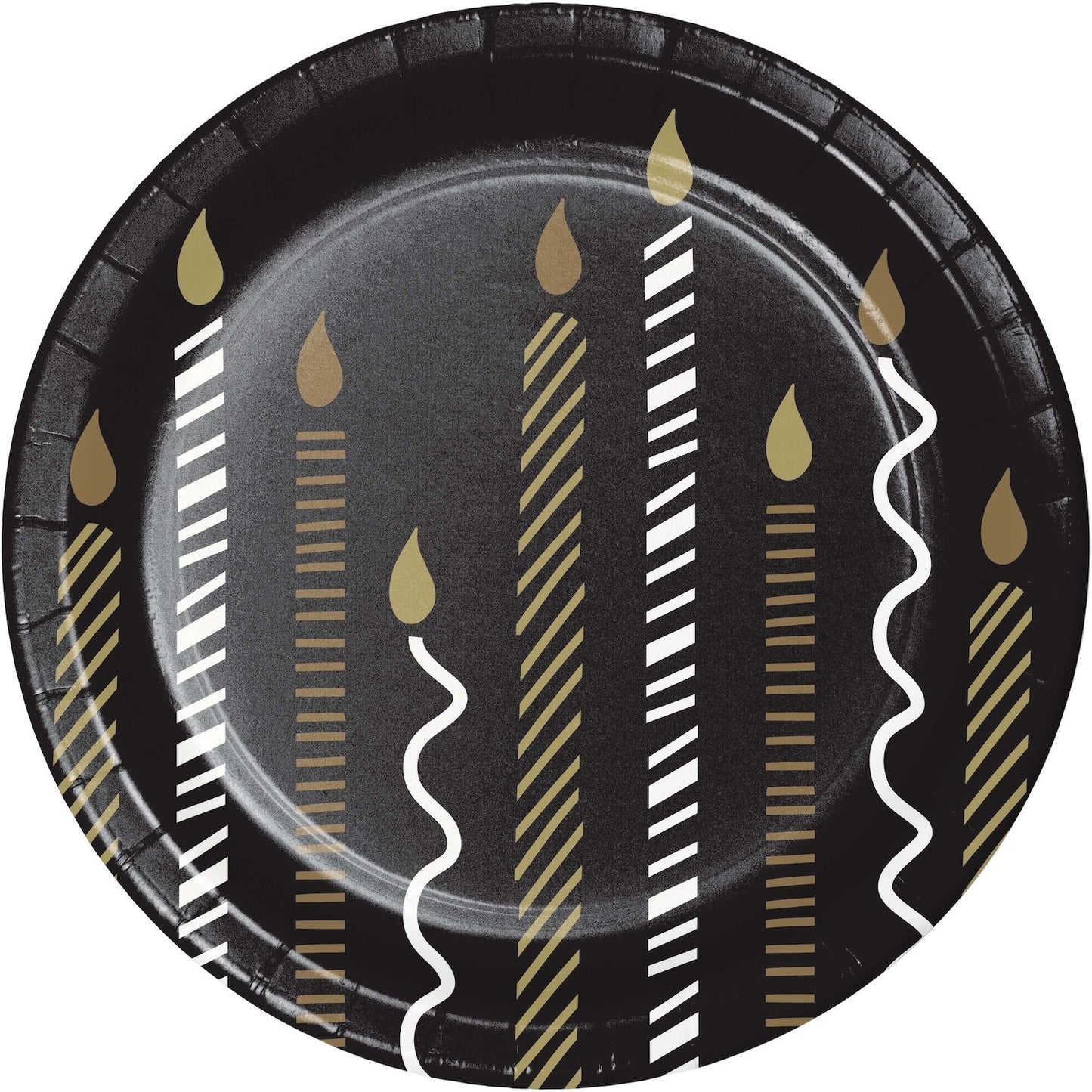 Platos de Postre "Golden Wishes" – 18 cm, 8 unidades