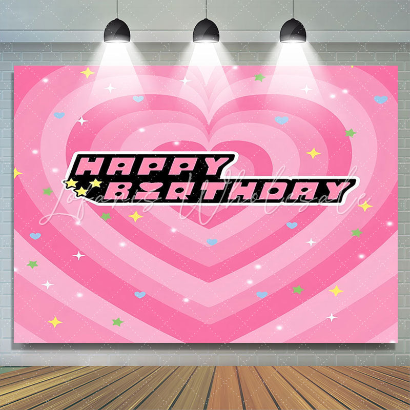 "The Powerpuff Girls" Happy Birthday Backdrop